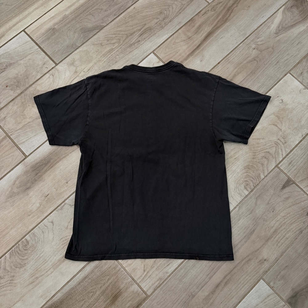 Liquid Blue Pink Floyd Dark Side of the Moon T-Shirt Mens L Black Graphic Rock - Picture 2 of 8